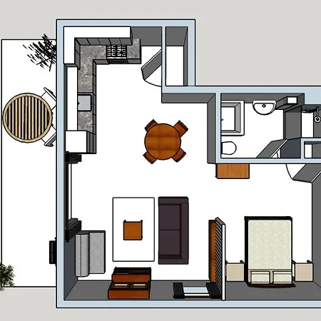 Fuer Zwei Personen By Interhome Feriehus
